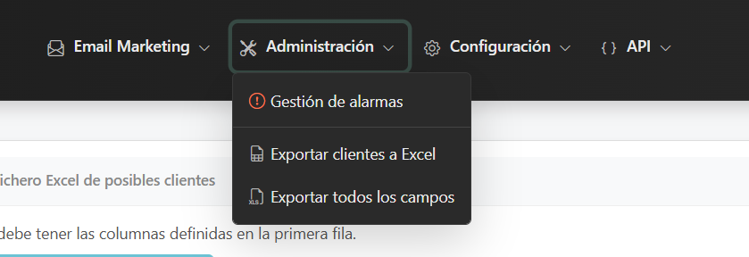 Exportar Excel